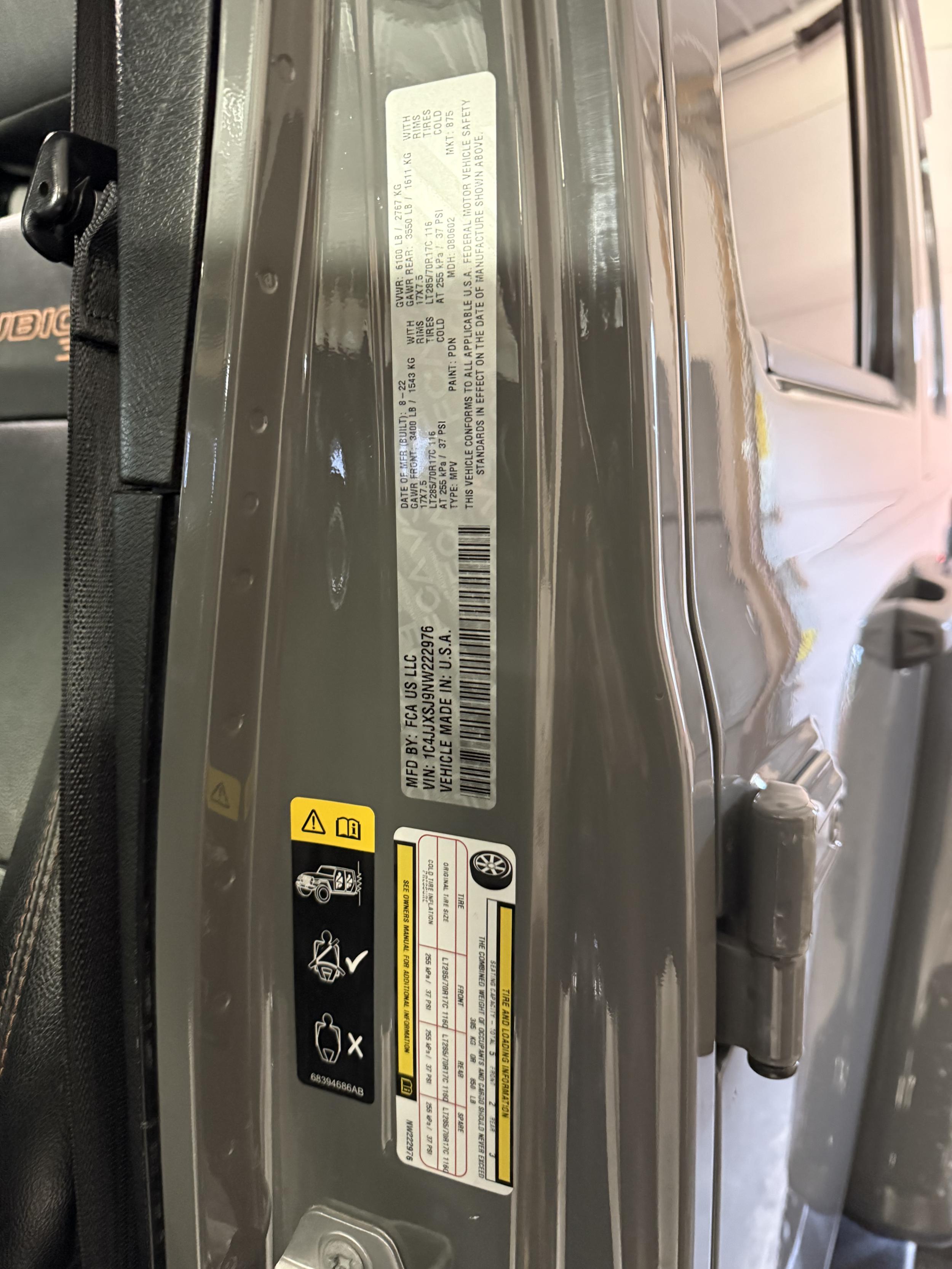 2022 Jeep Wrangler Unlimited Rubicon 392