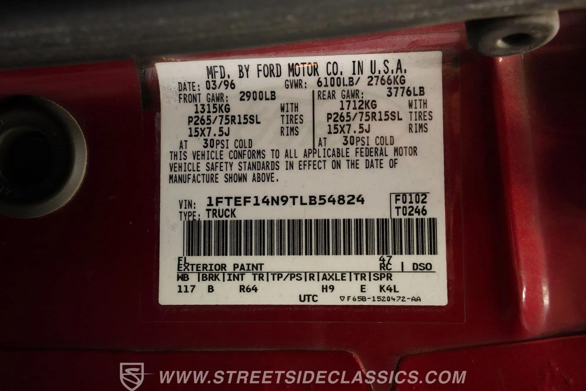 1996 Ford F-150 XLT 4×4