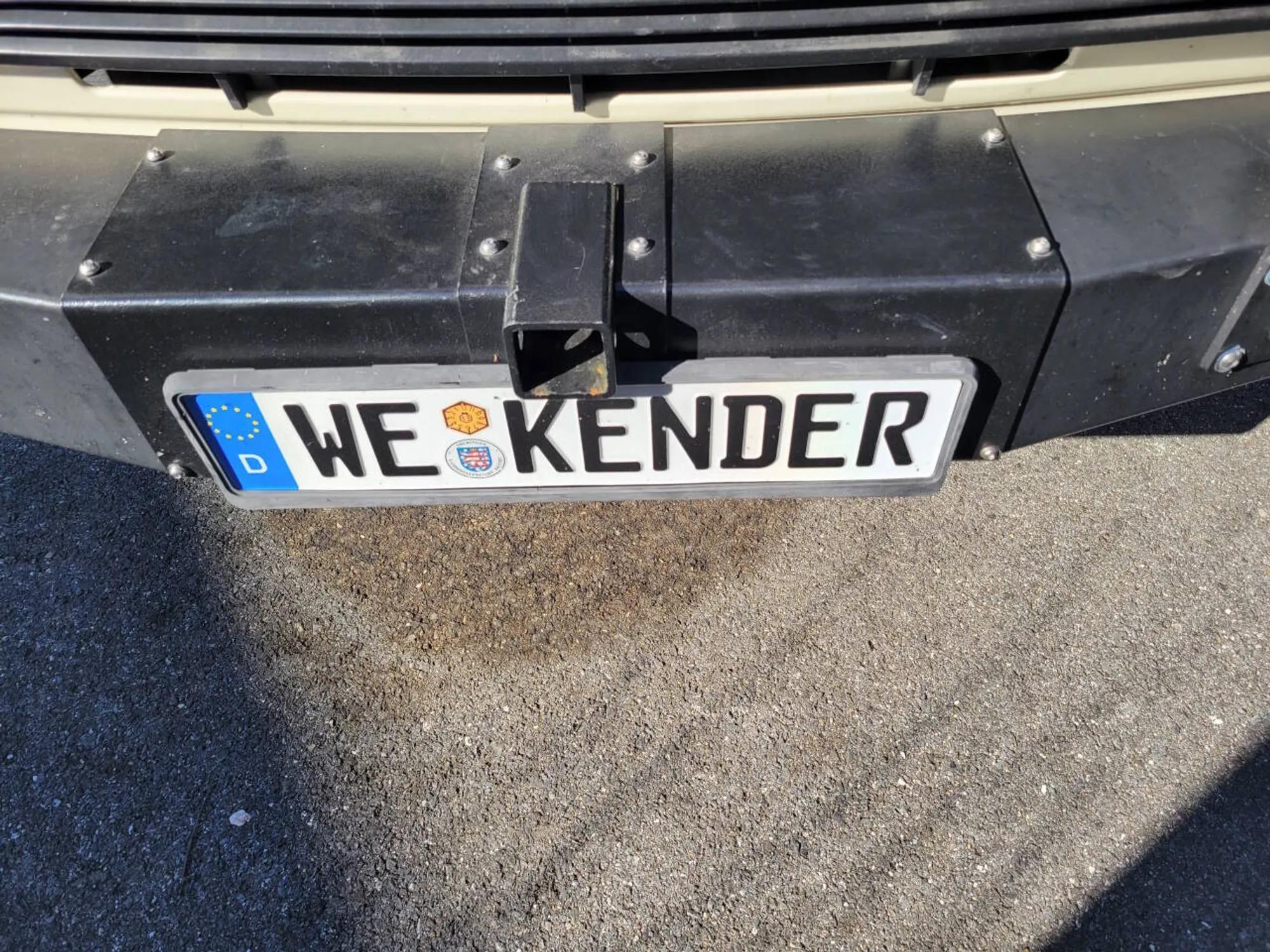 1987 Volkswagen Vanagon Westfalia Weekender