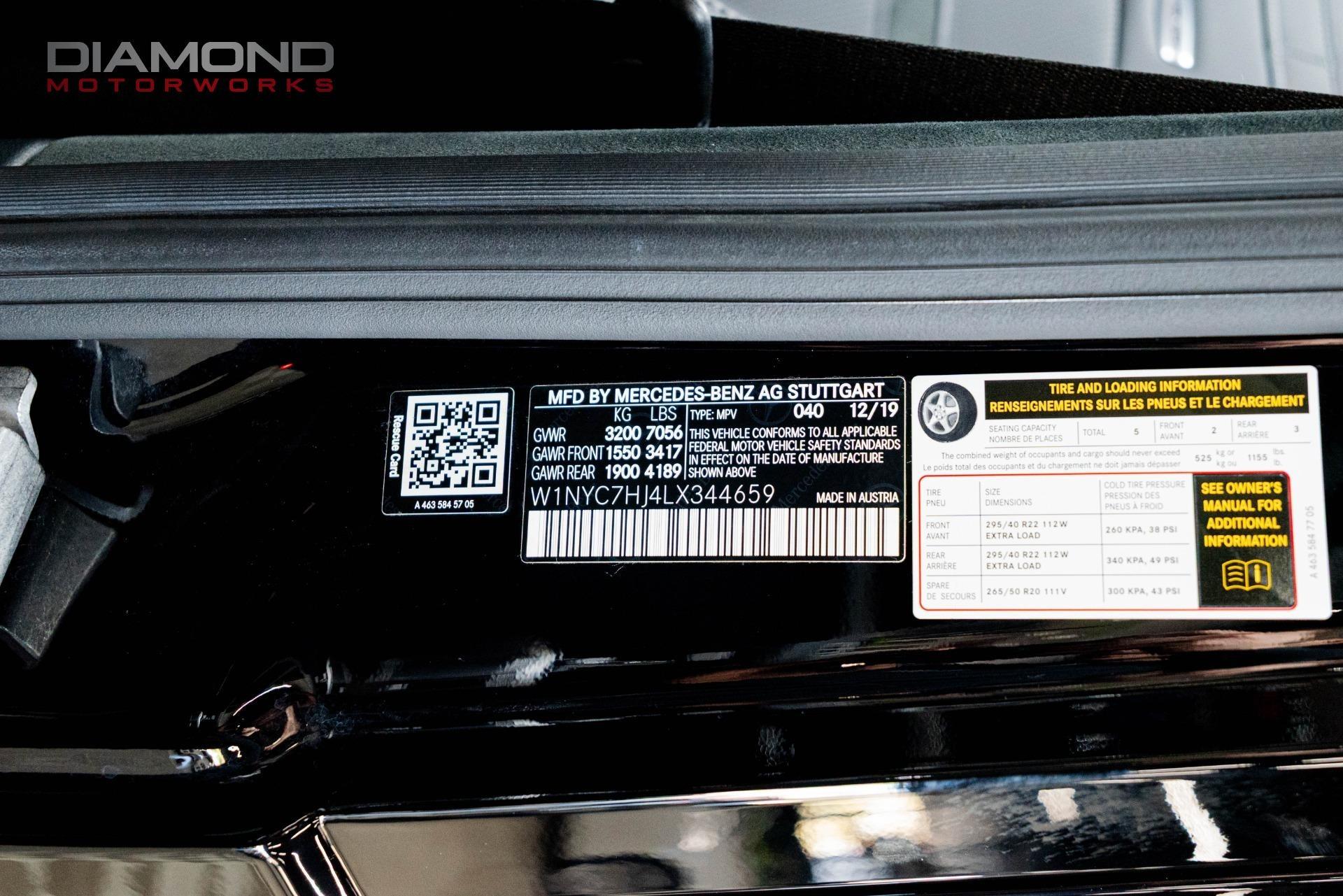 2020 Mercedes-Benz G 63 AMG