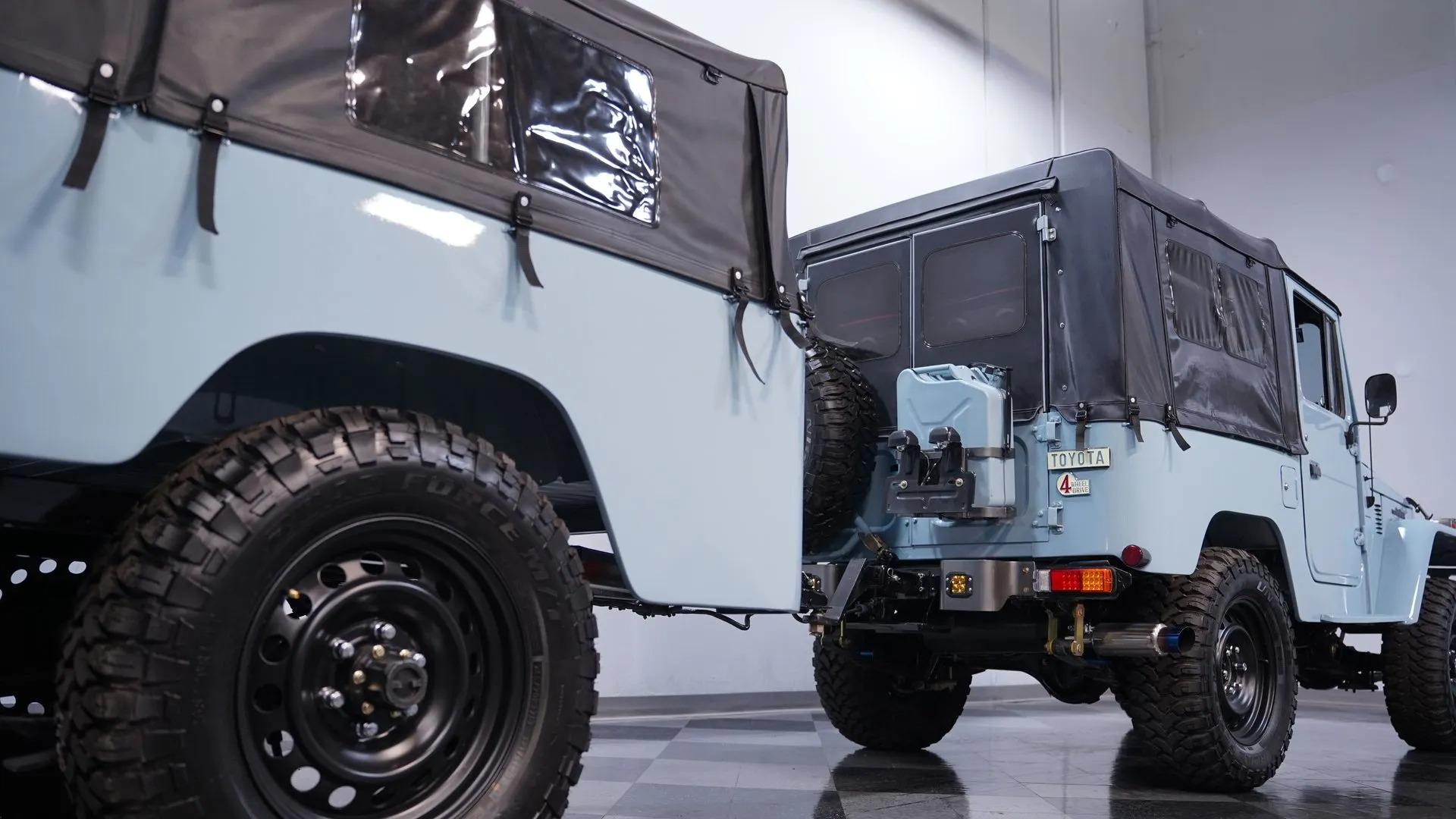 1982 Toyota Land Cruiser FJ40 with Trailer