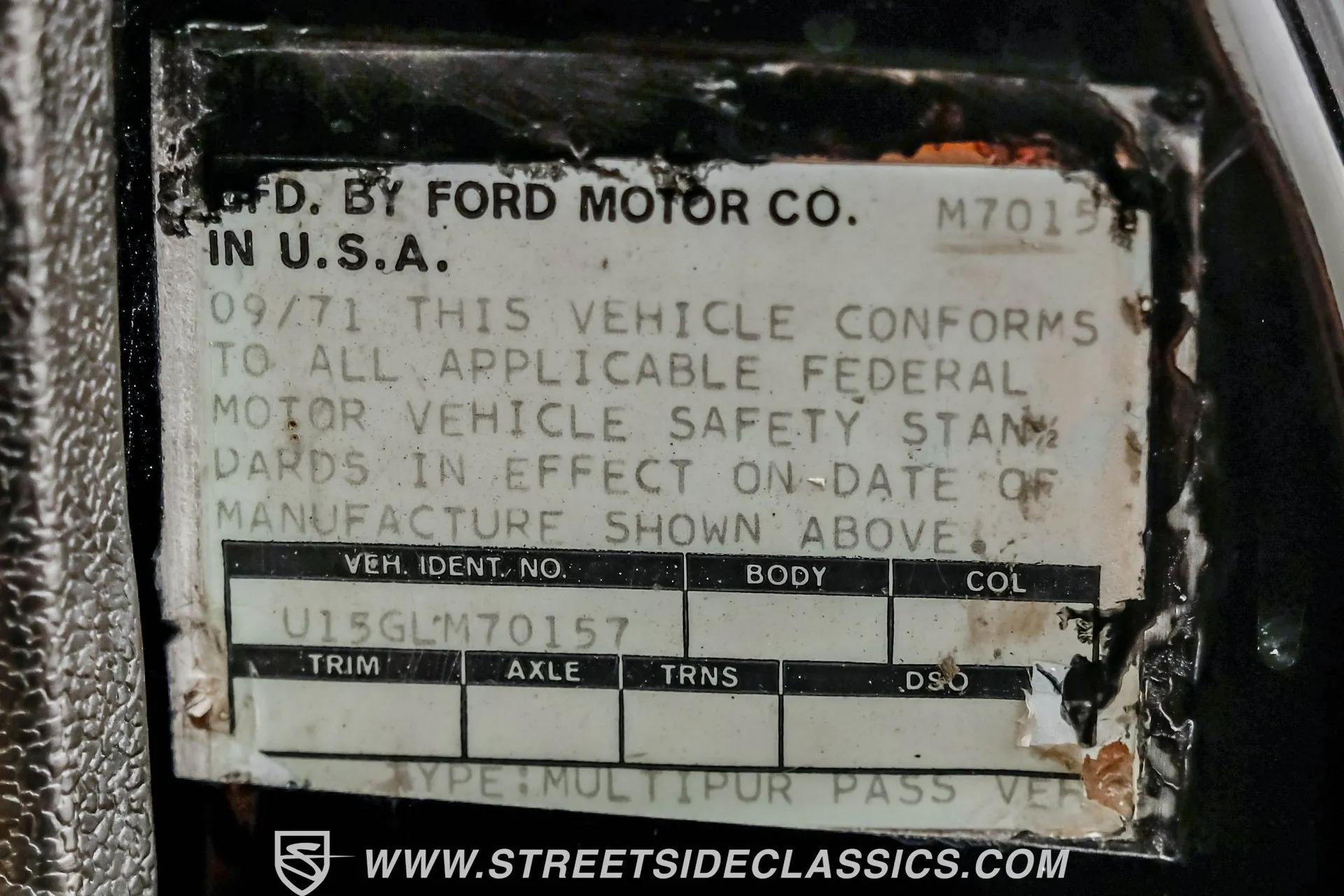 Frame-Off Restored 1972 Ford Bronco