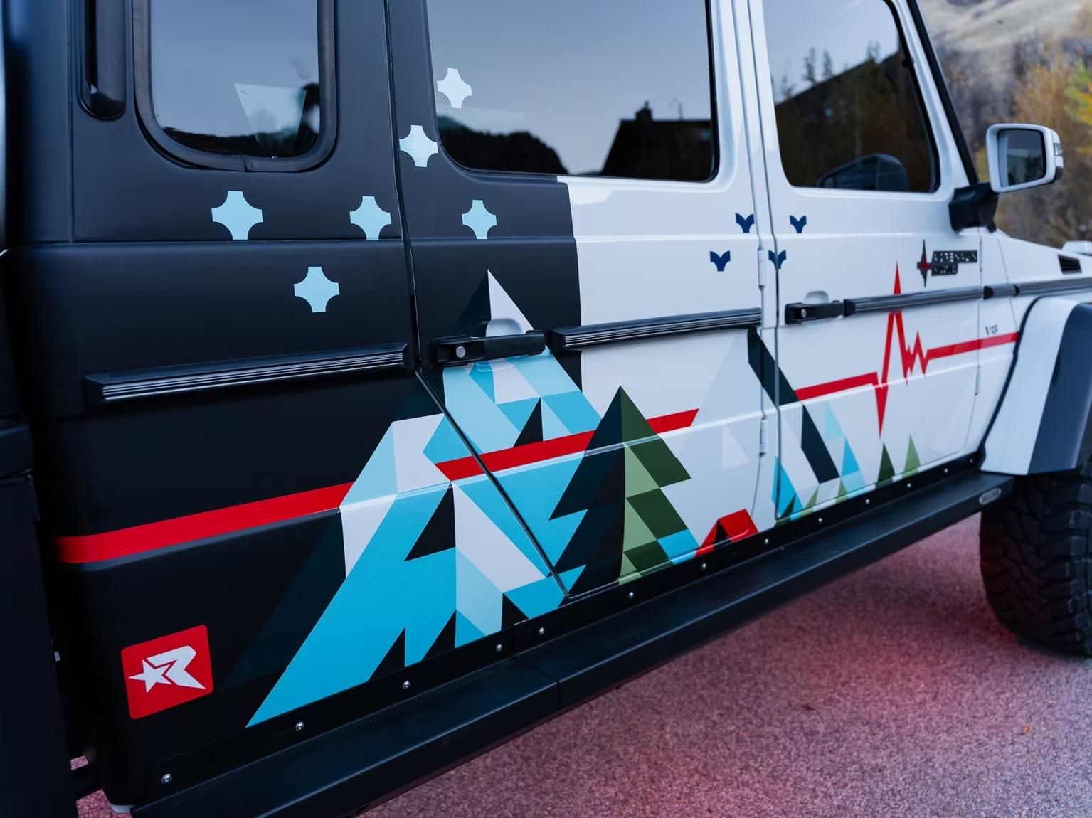 2017 Mercedes-Benz G550 4x4 Squared Pickup