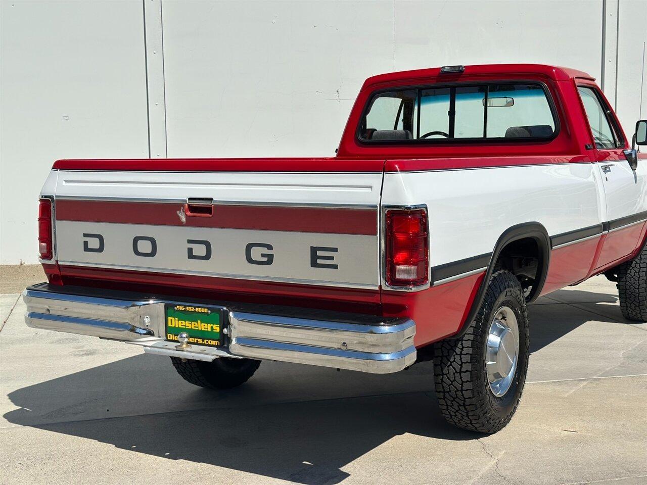 1991 Dodge Ram W250
