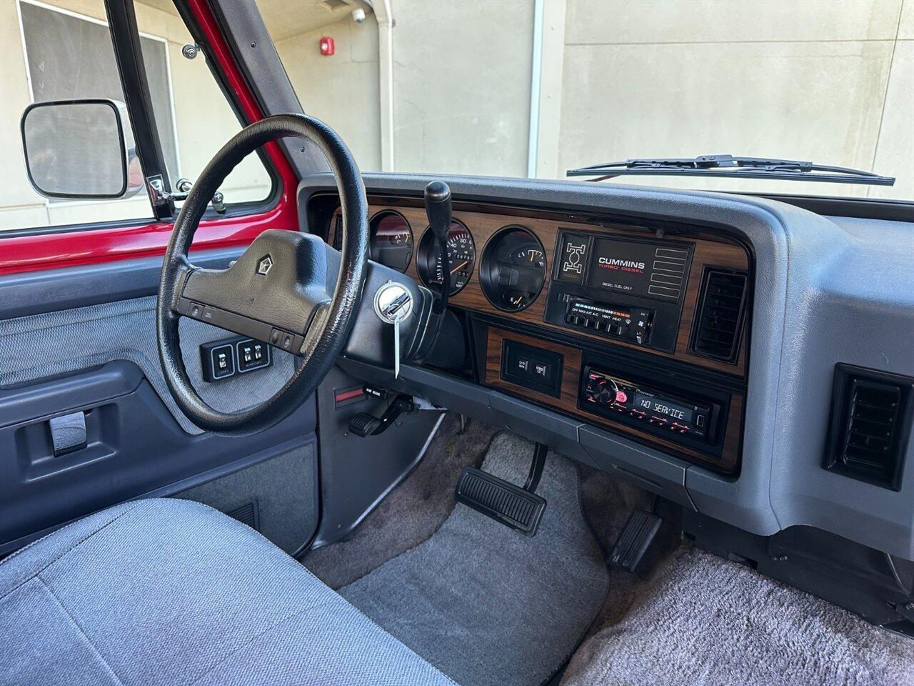 1991 Dodge Ram W250