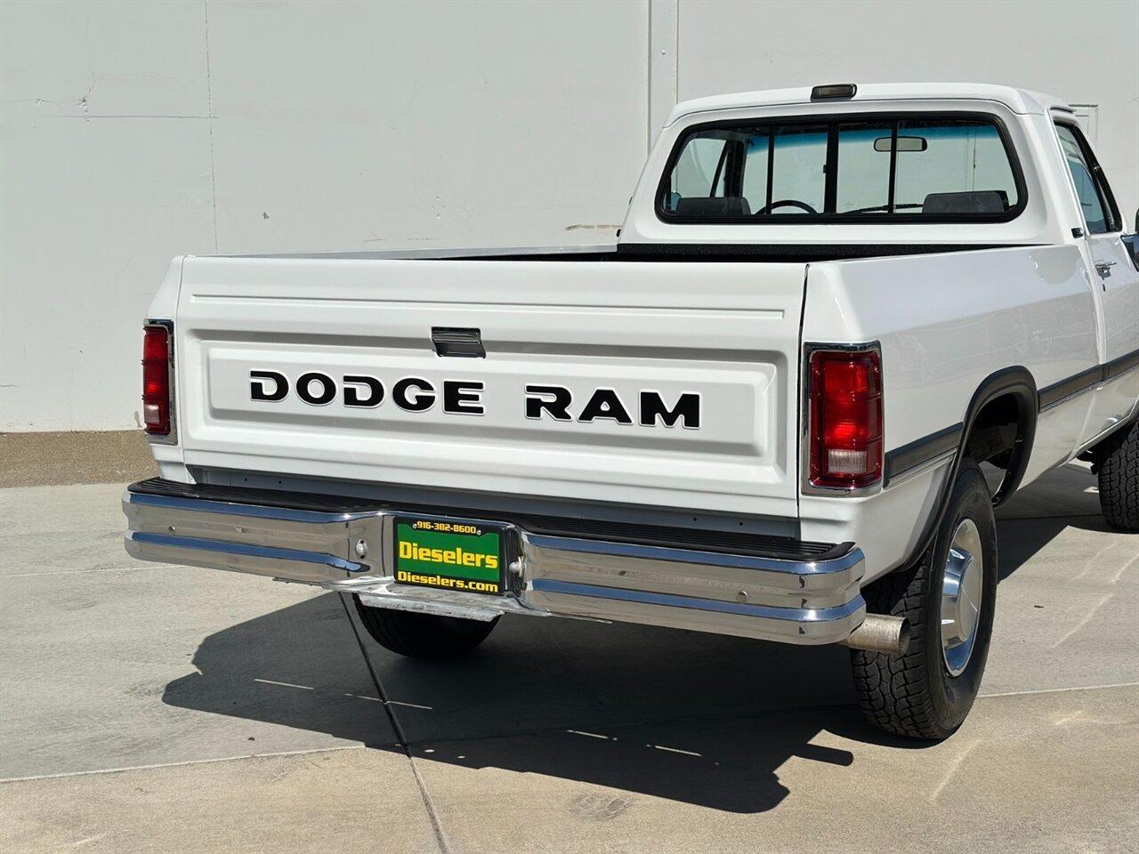 1991 Dodge Ram W250
