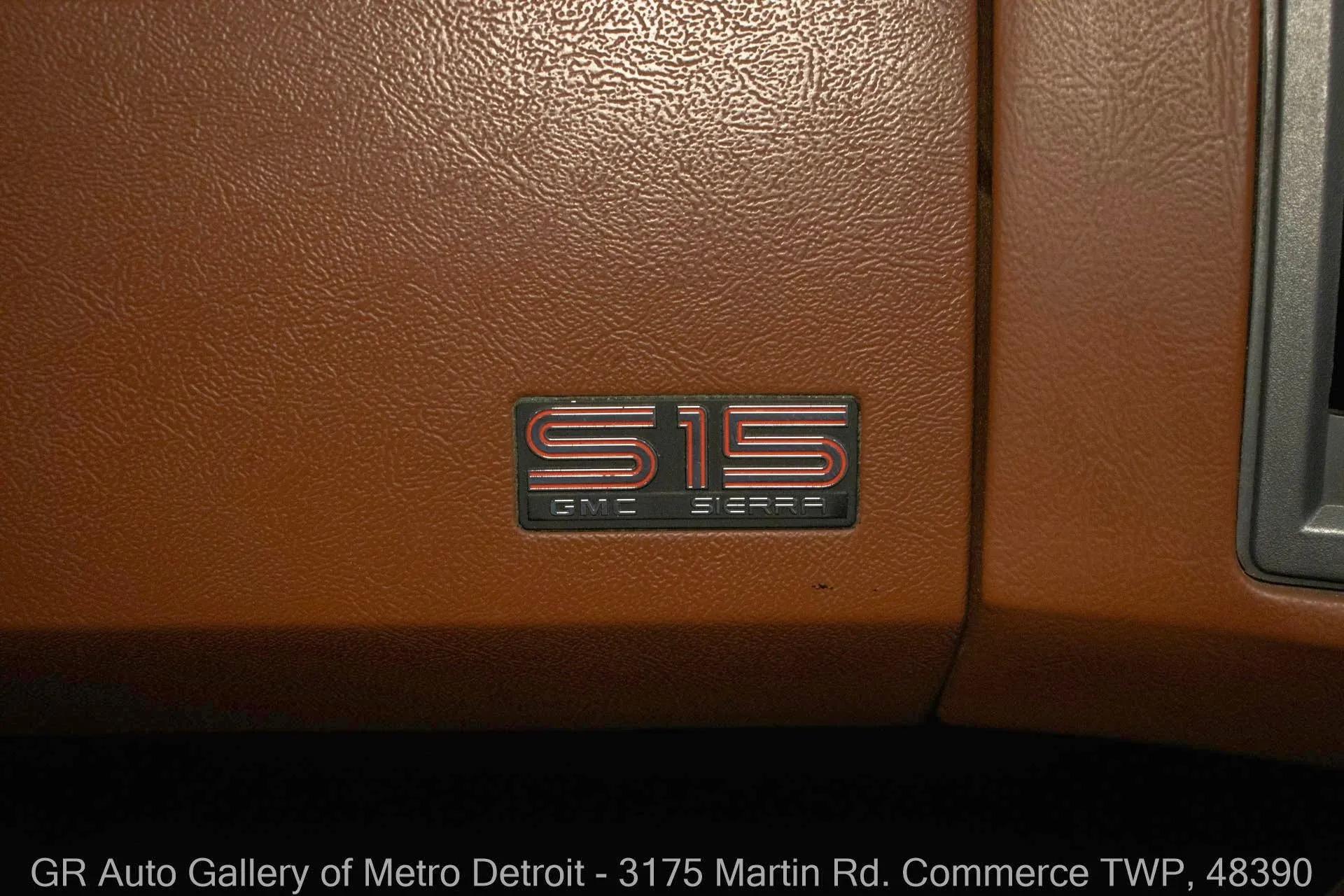 1989 GMC S-15 Special