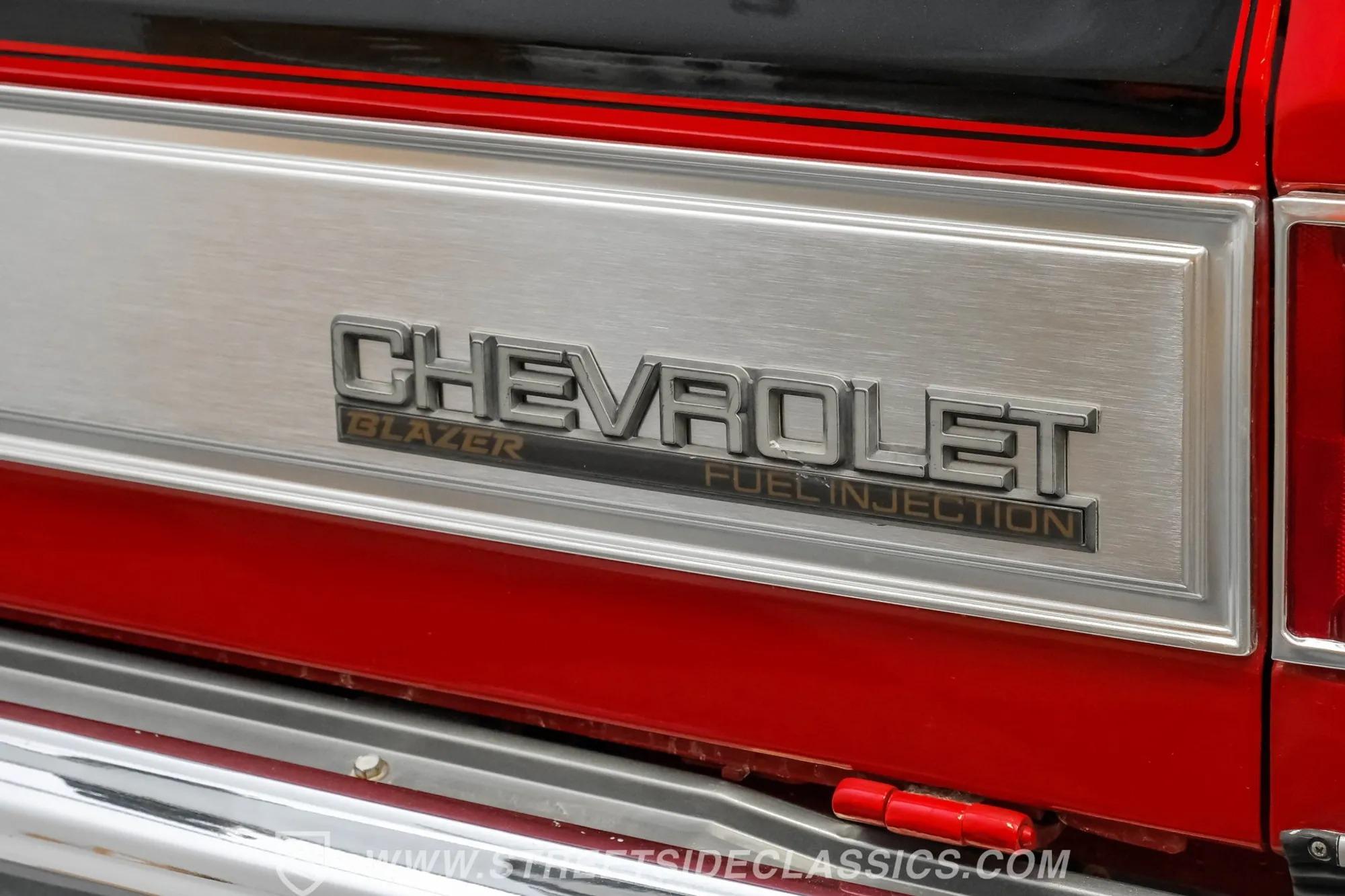 1989 Chevrolet K5 Blazer Silverado