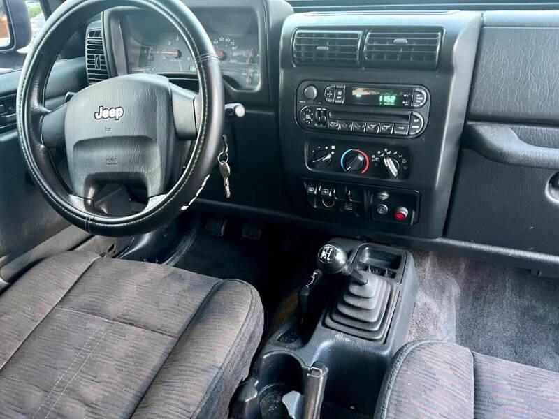 49k-Mile 2004 Jeep Wrangler X