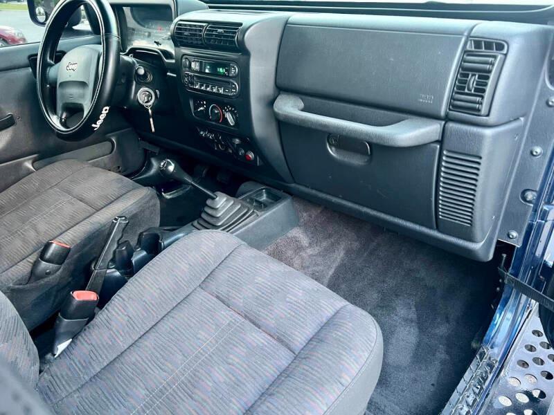 49k-Mile 2004 Jeep Wrangler X