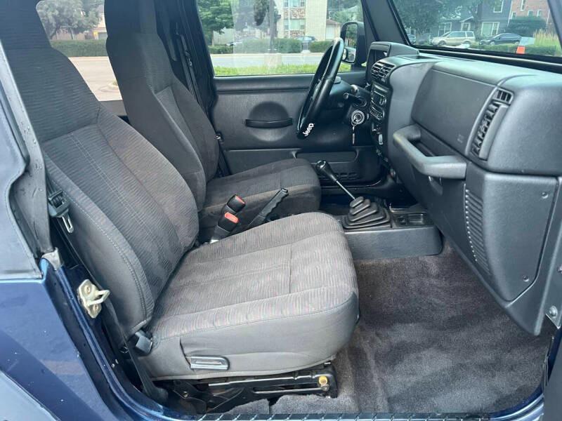 49k-Mile 2004 Jeep Wrangler X