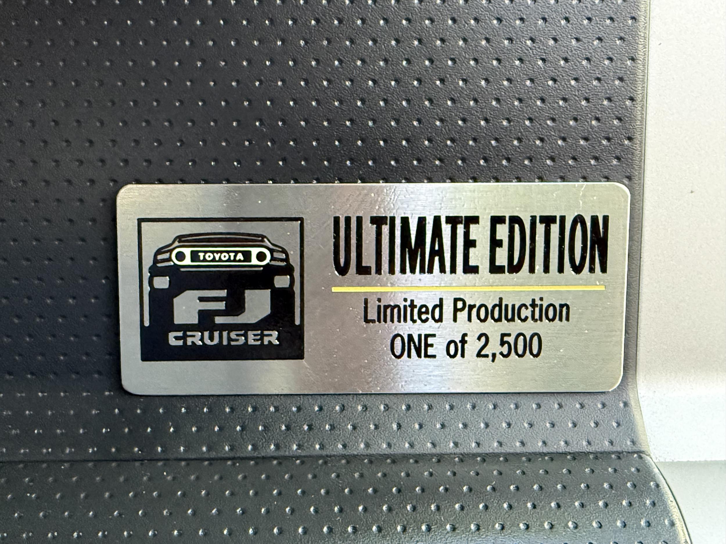 2014 Toyota FJ Cruiser Ultimate Edition