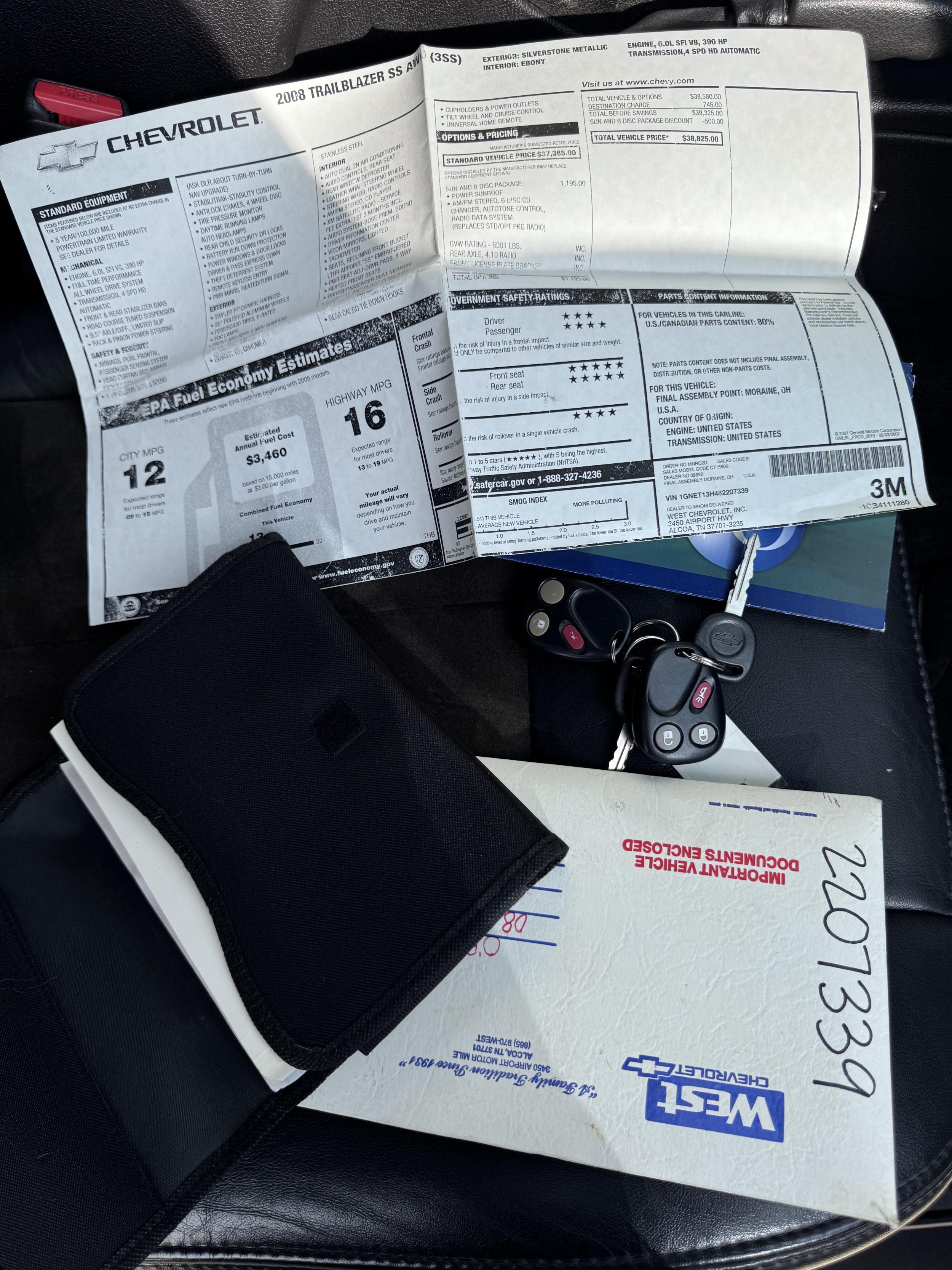 2008 Chevrolet Trailblazer