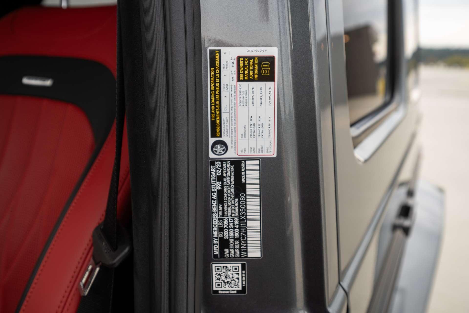 2020 Mercedes-Benz AMG G63