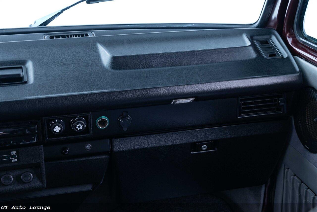 1990 Volkswagen Vanagon Syncro Westfalia