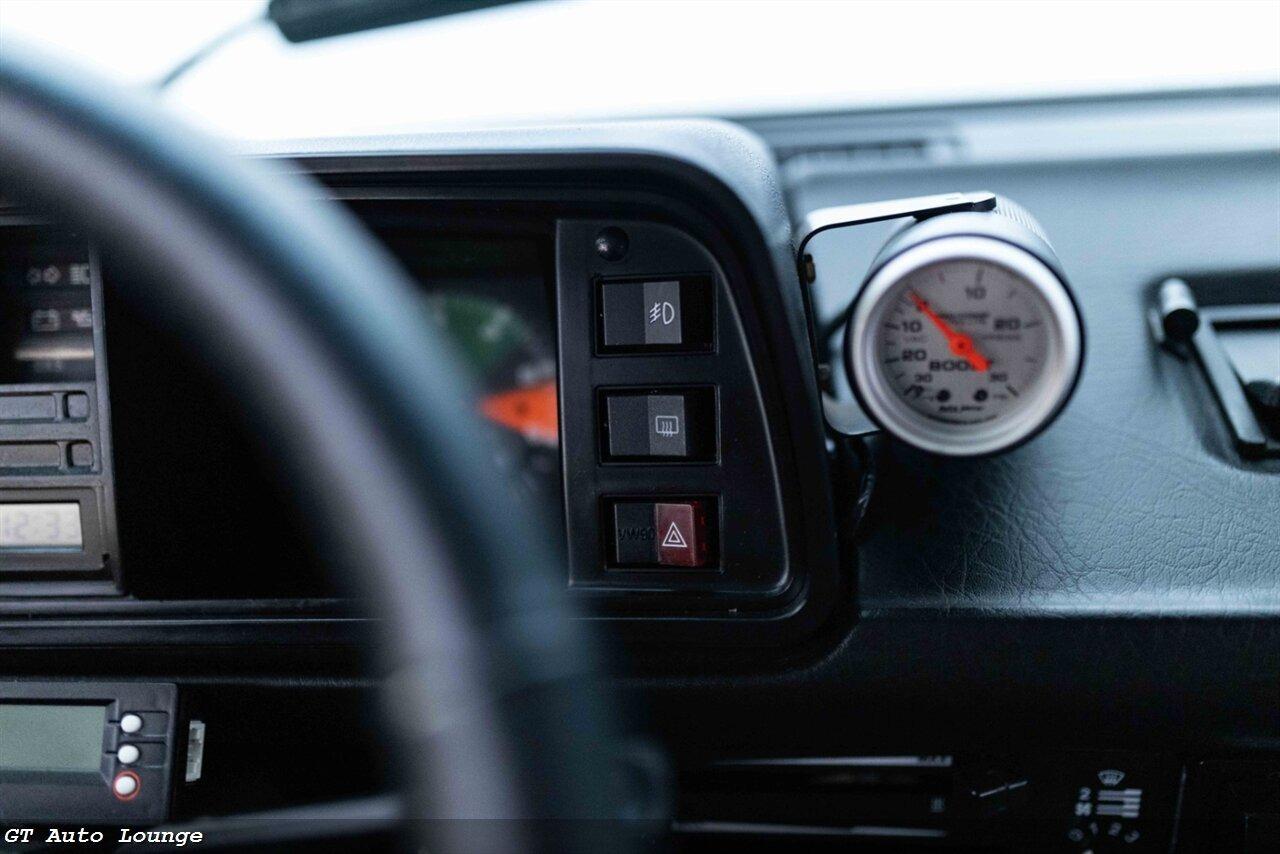 1990 Volkswagen Vanagon Syncro Westfalia