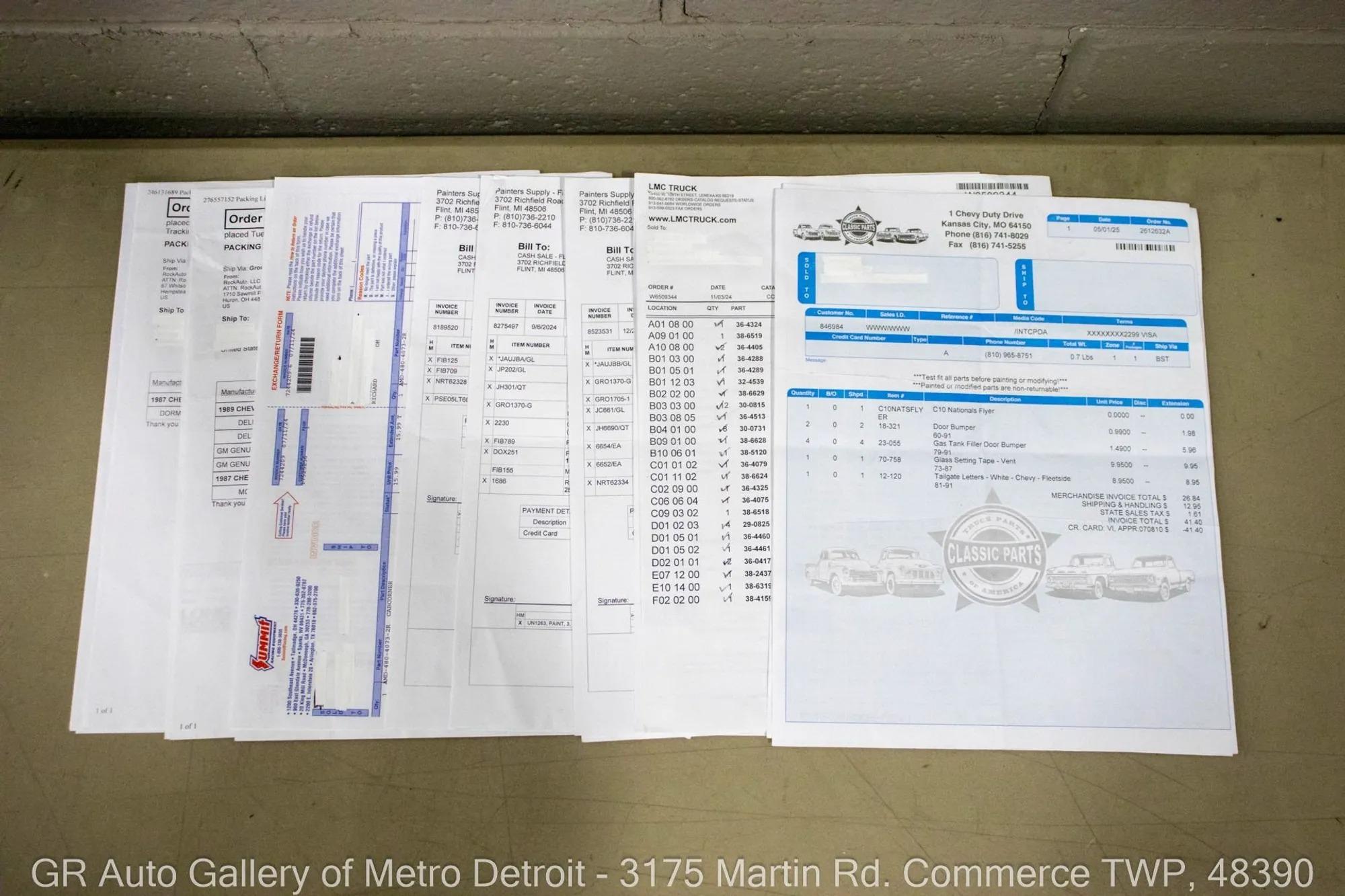 1987 Chevrolet R/V 10 Series V10