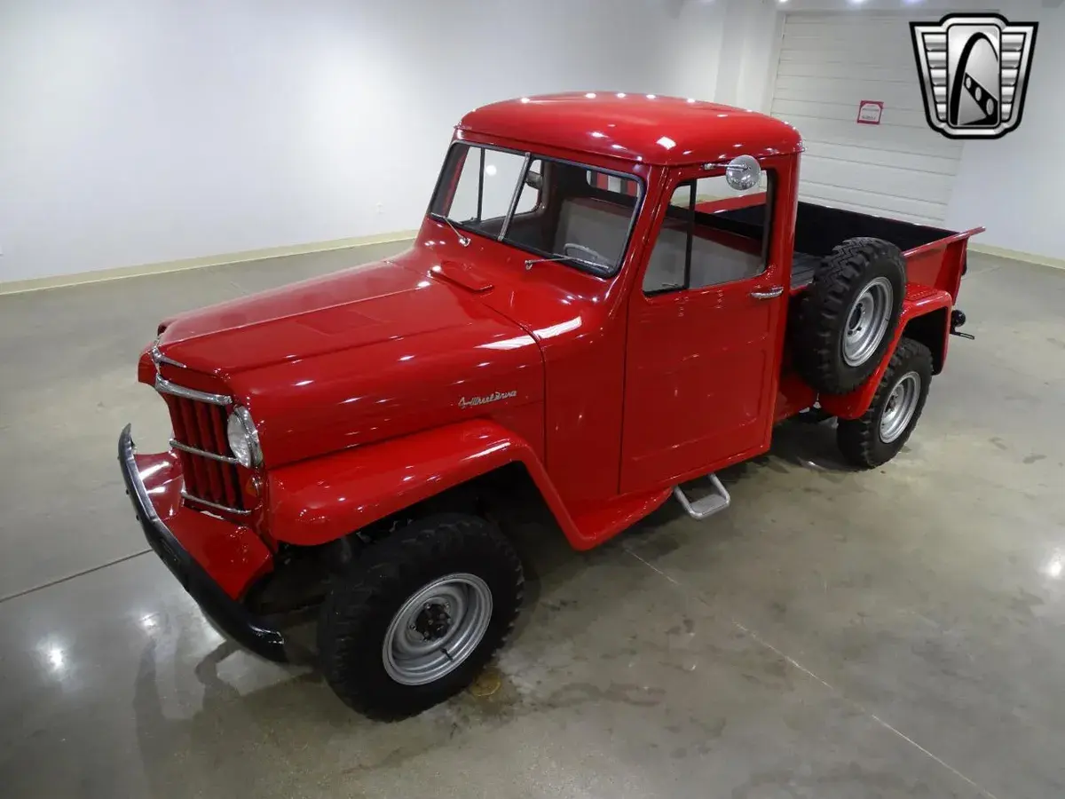 Restored 1957 Willys Jeep Pickup