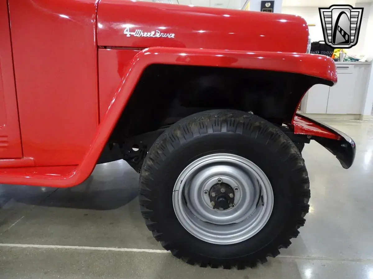 Restored 1957 Willys Jeep Pickup