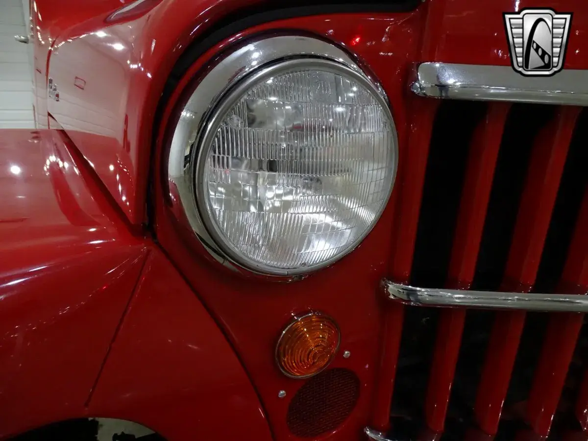 Restored 1957 Willys Jeep Pickup