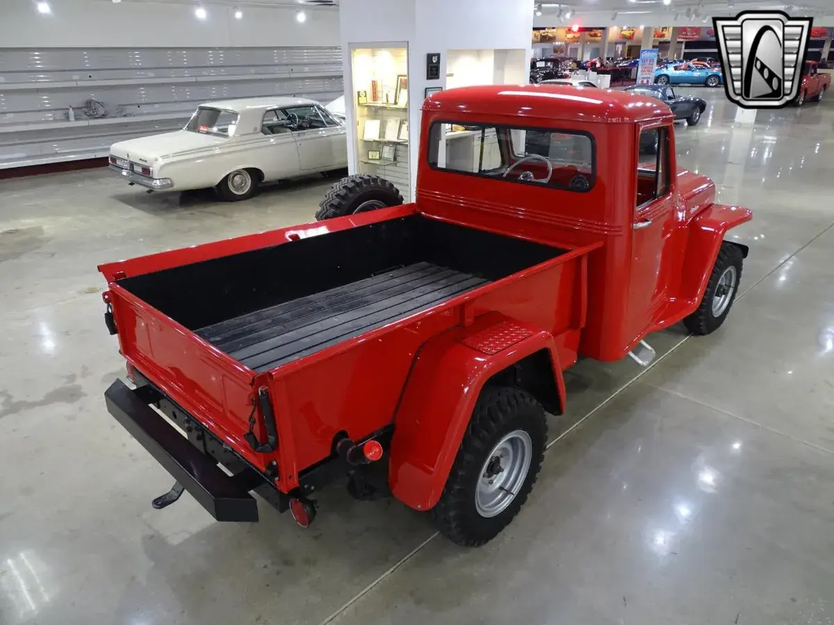 Restored 1957 Willys Jeep Pickup