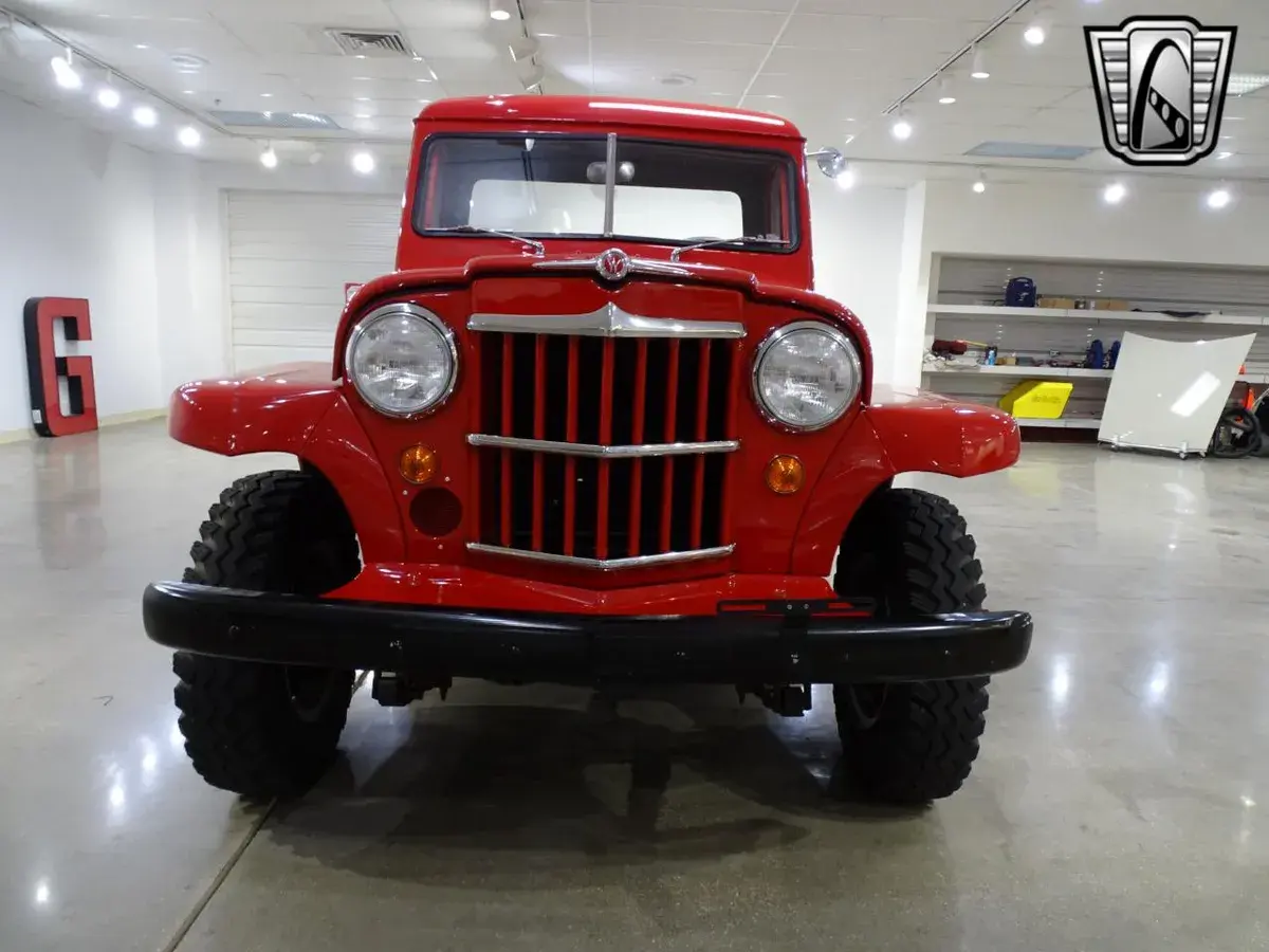 Restored 1957 Willys Jeep Pickup