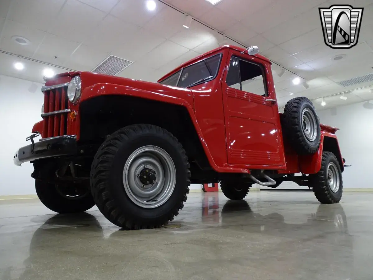 Restored 1957 Willys Jeep Pickup