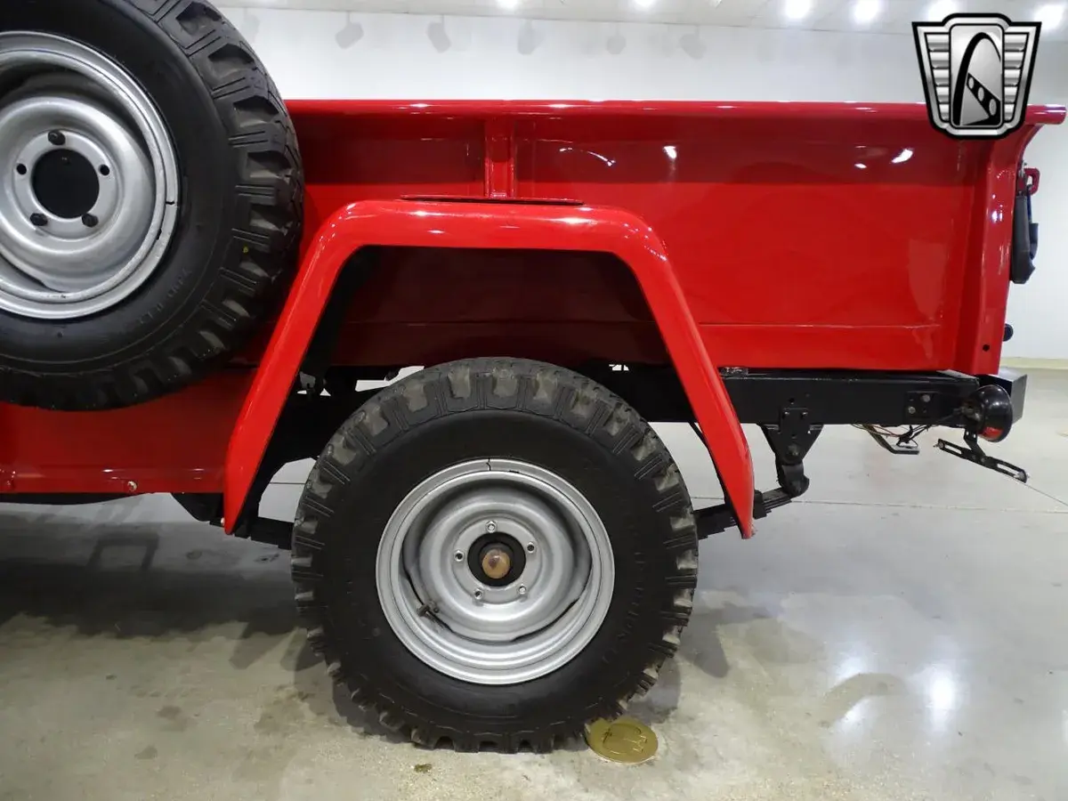 Restored 1957 Willys Jeep Pickup