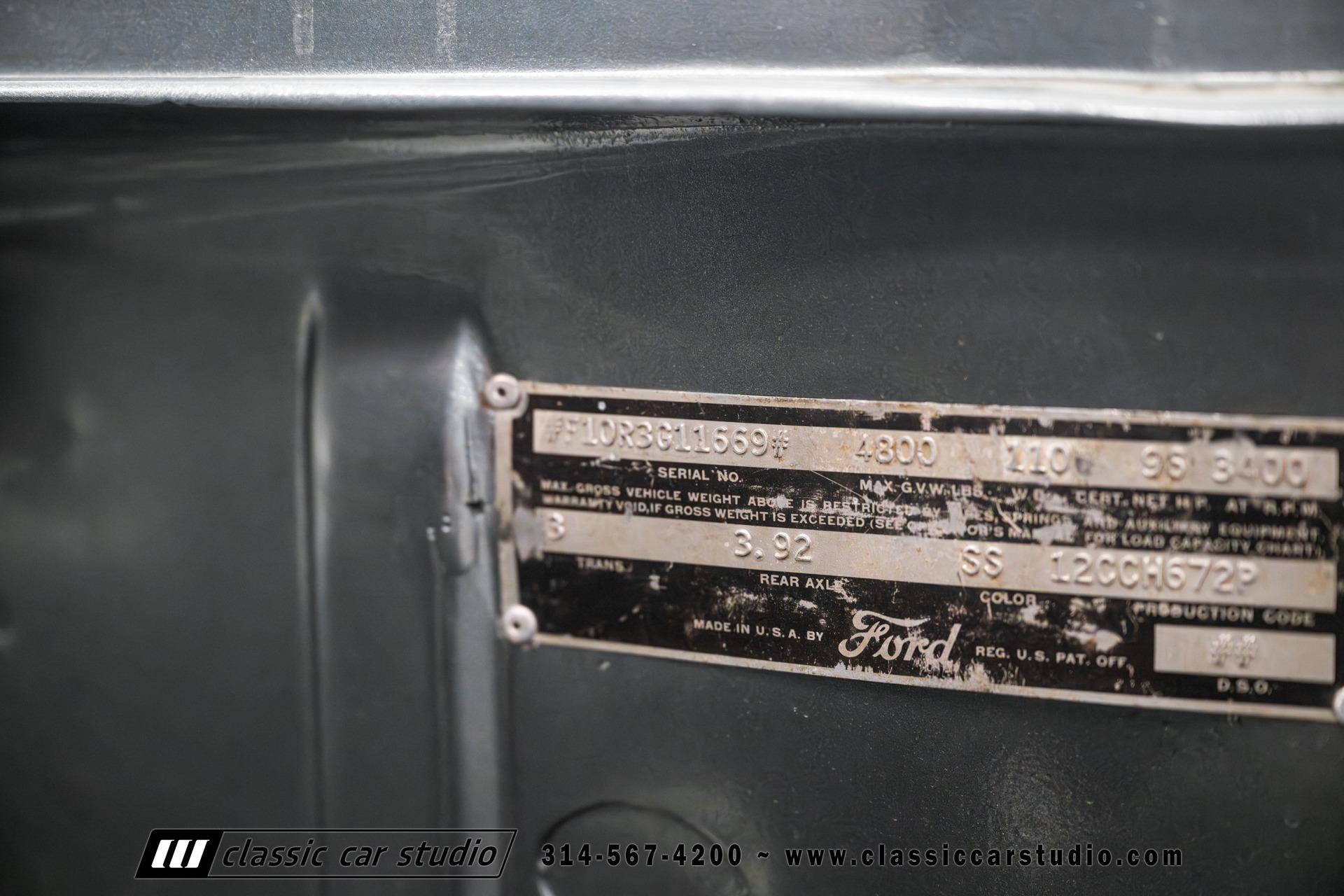 1953 Ford F-100 Pickup