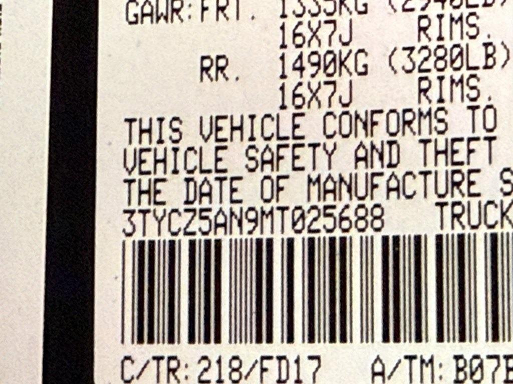 2021 Toyota Tacoma TRD Off-Road