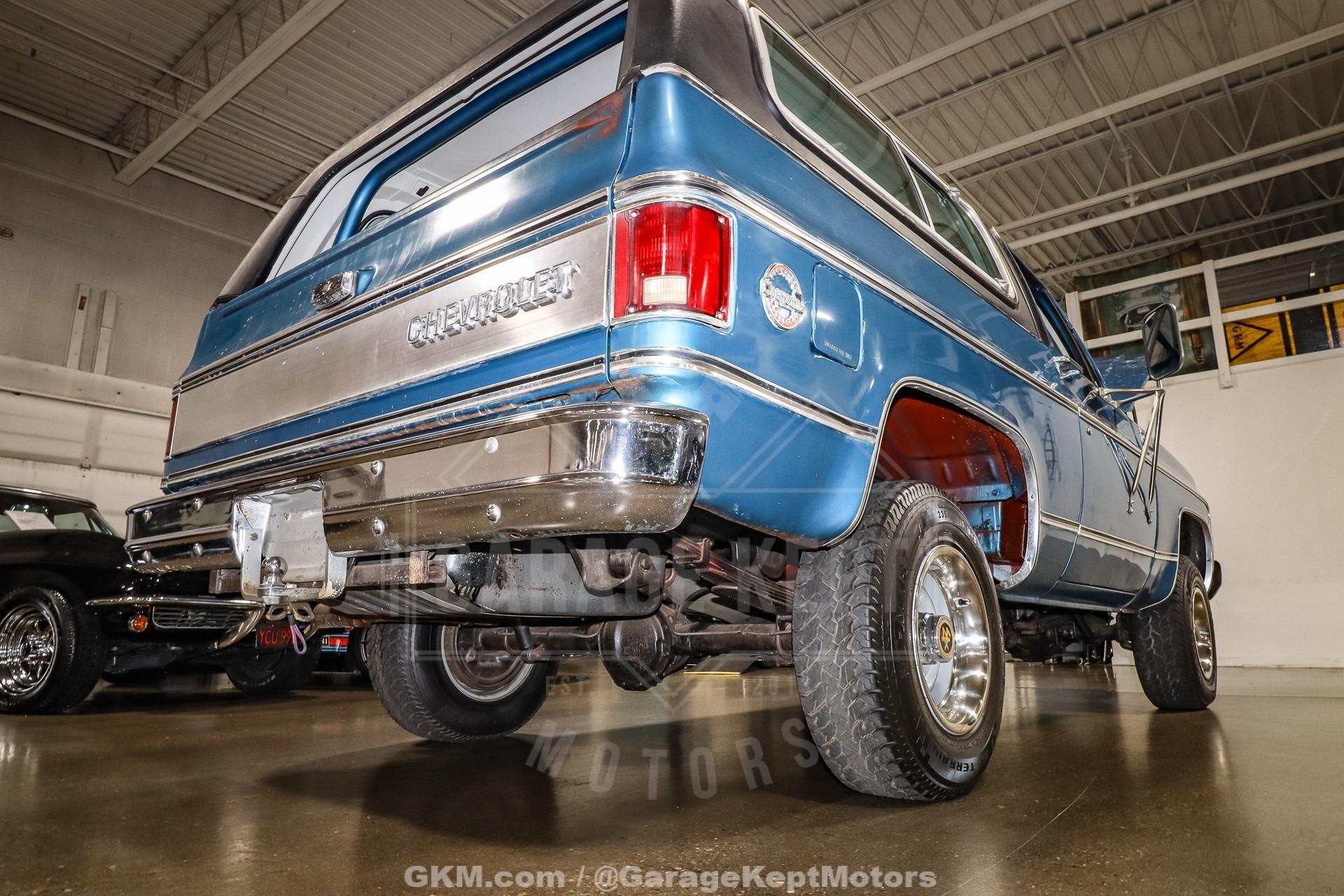 50-Mile 1979 Chevrolet K5 Blazer Cheyenne