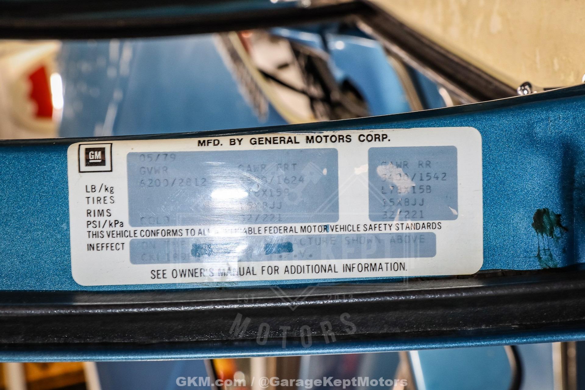 50 Original-Mile 1979 Chevrolet K5 Blazer Cheyenne