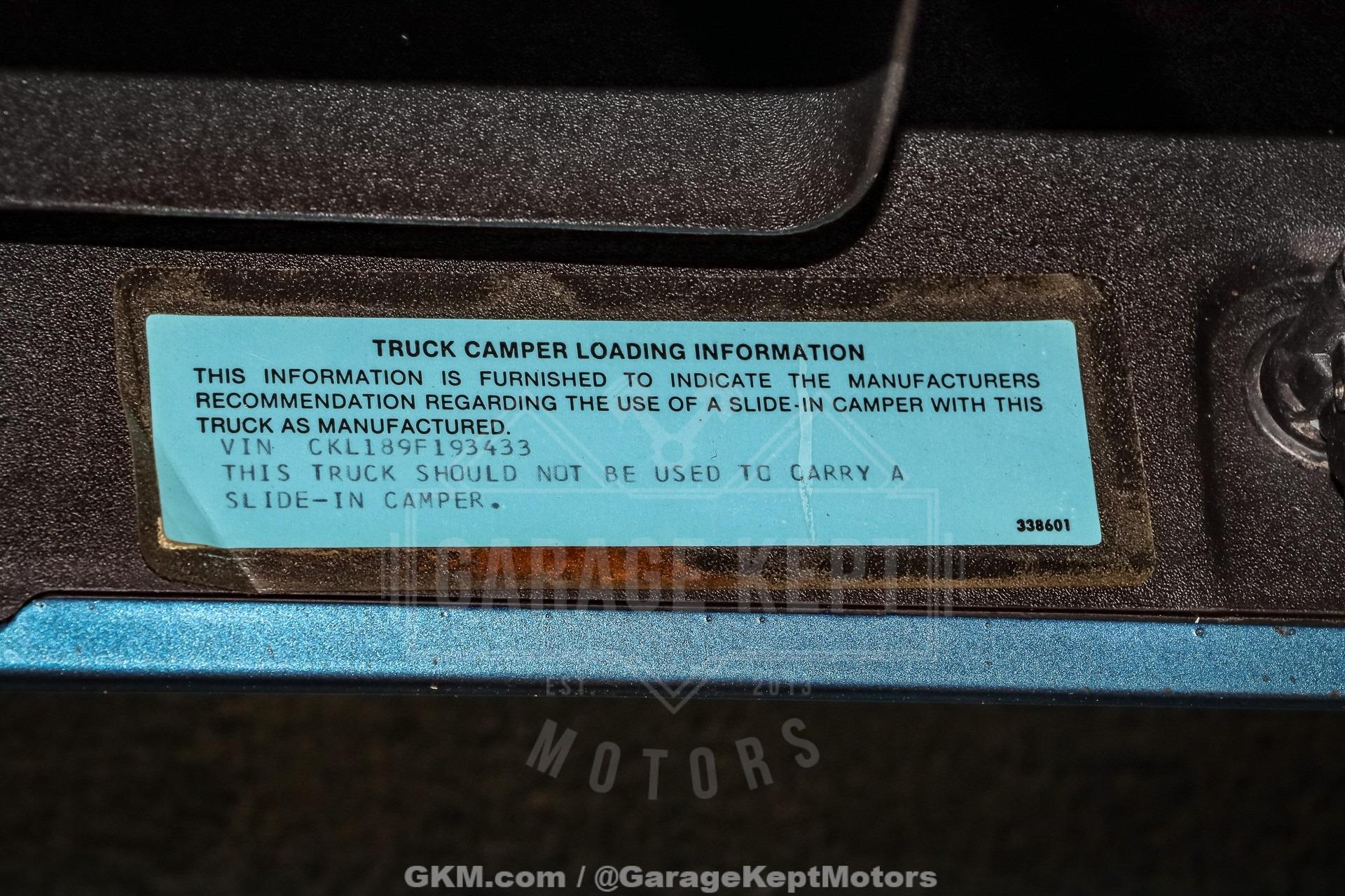 50 Original-Mile 1979 Chevrolet K5 Blazer Cheyenne