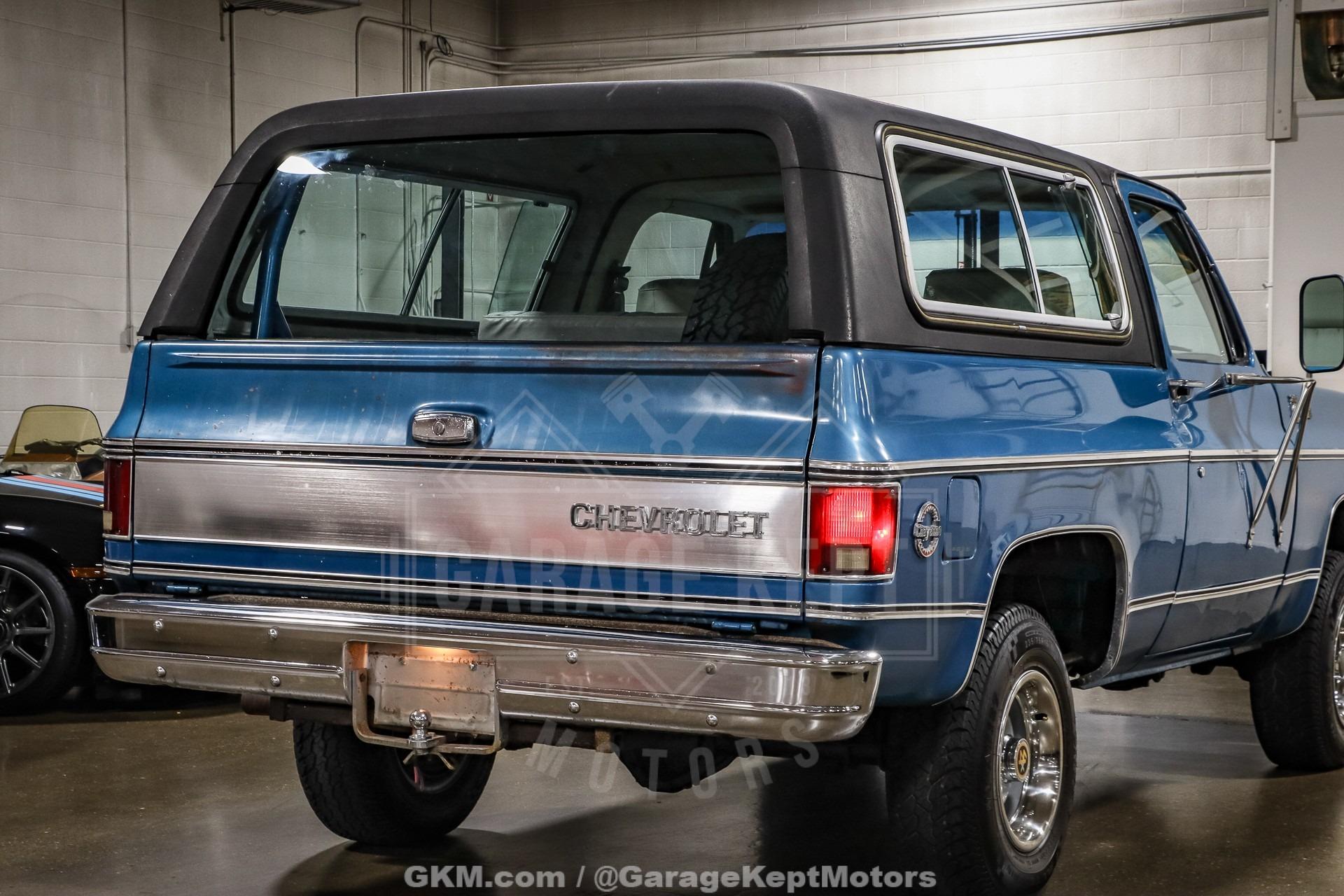 50 Original-Mile 1979 Chevrolet K5 Blazer Cheyenne