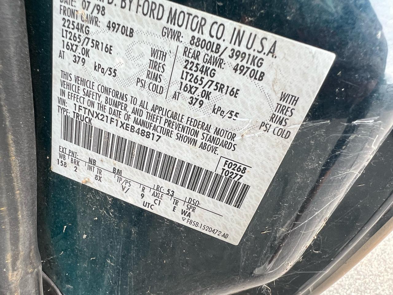 1999 F-250 Ford Super Duty Lariat