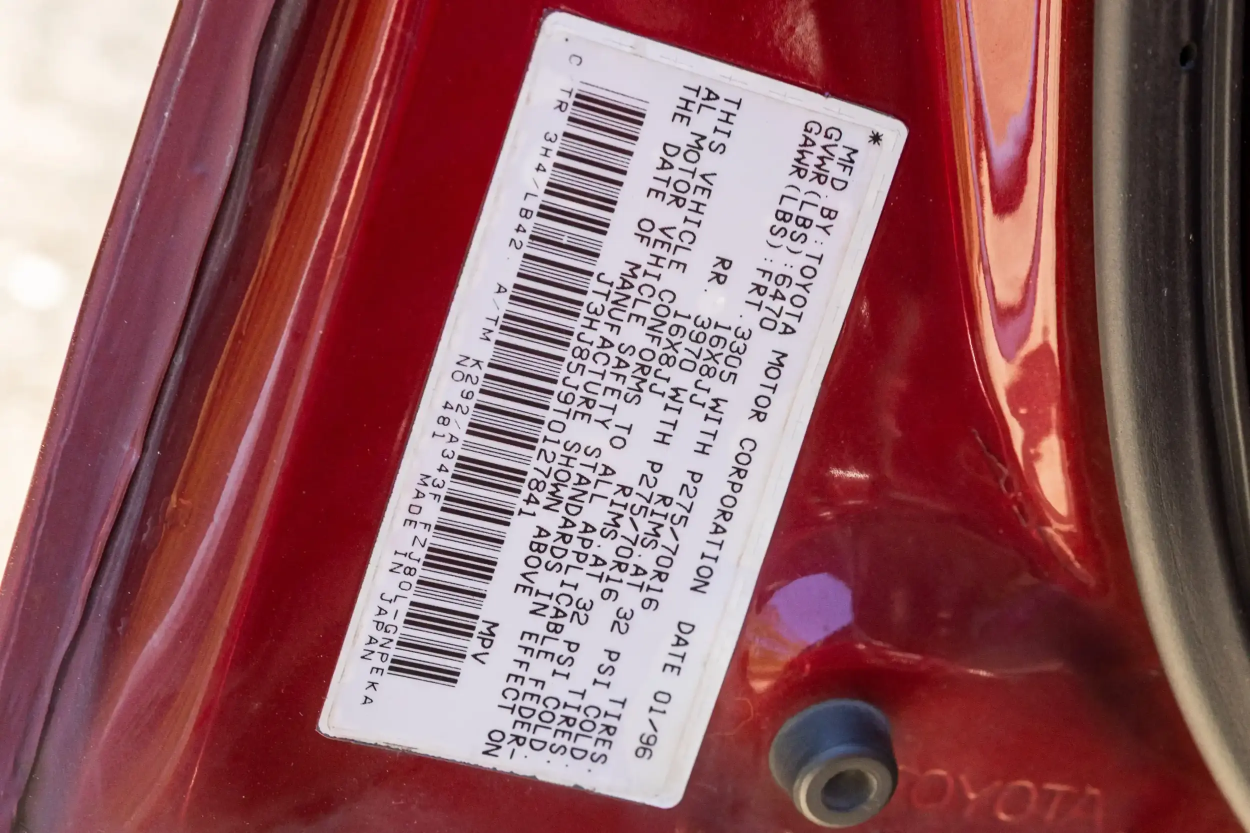 1996 Toyota Land Cruiser