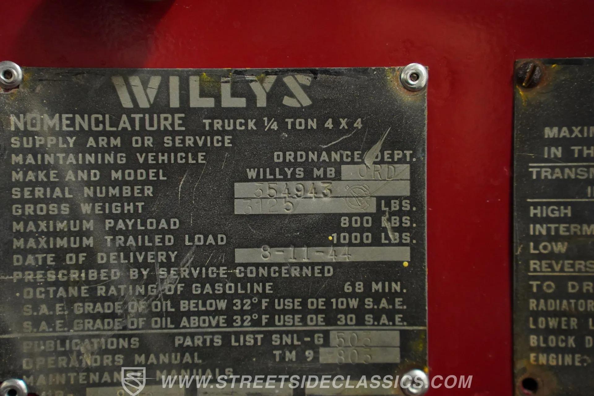 1944 Willys MB