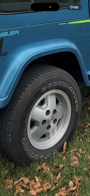 53k-Mile 1993 Jeep Wrangler YJ Splash Edition