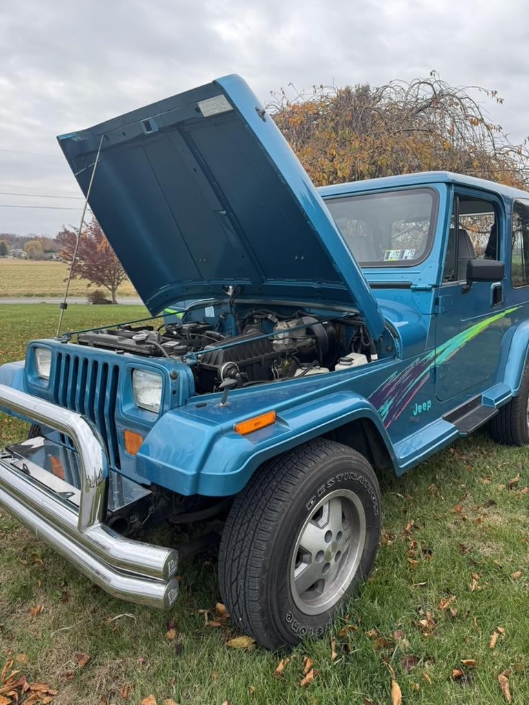 53k-Mile 1993 Jeep Wrangler YJ Splash Edition