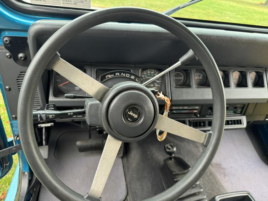 53k-Mile 1993 Jeep Wrangler YJ Splash Edition