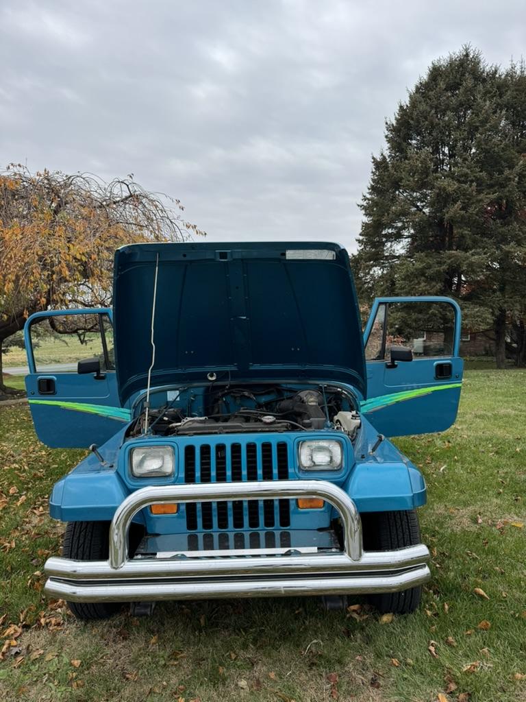 53k-Mile 1993 Jeep Wrangler YJ Splash Edition