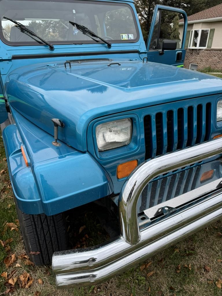 53k-Mile 1993 Jeep Wrangler YJ Splash Edition