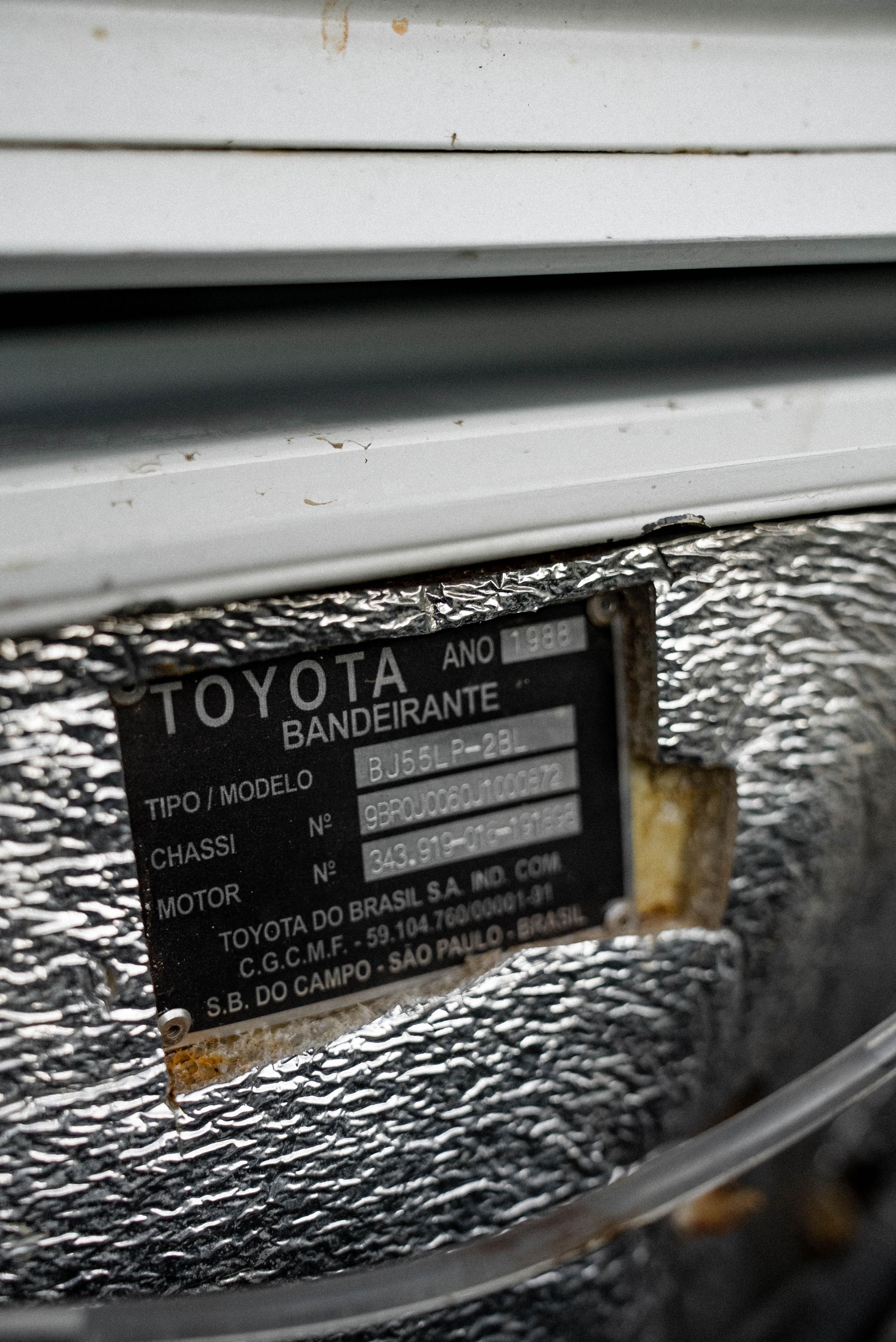 1988 Toyota Land Cruiser Bandeirante