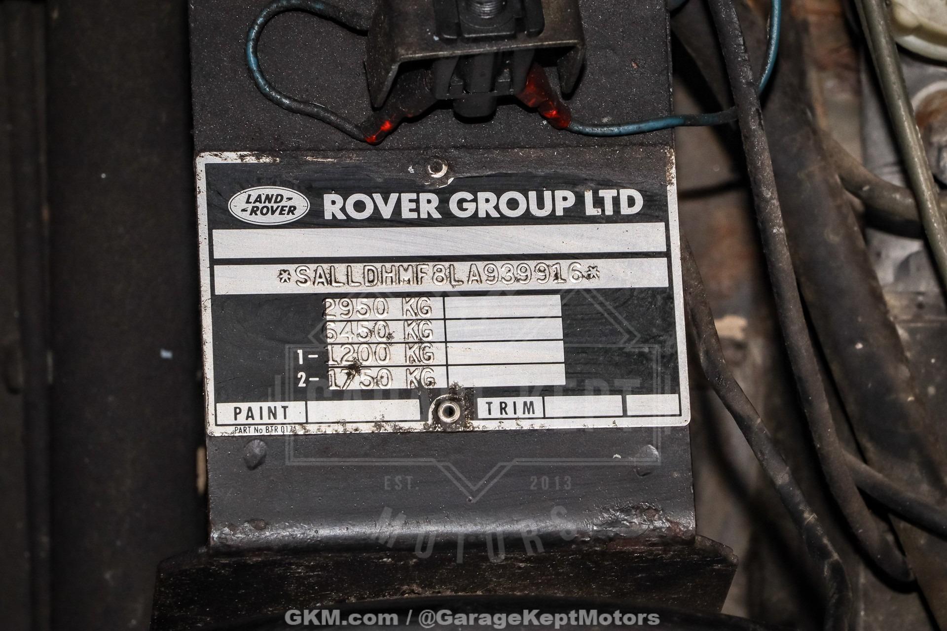 1994 Land Rover Defender 110