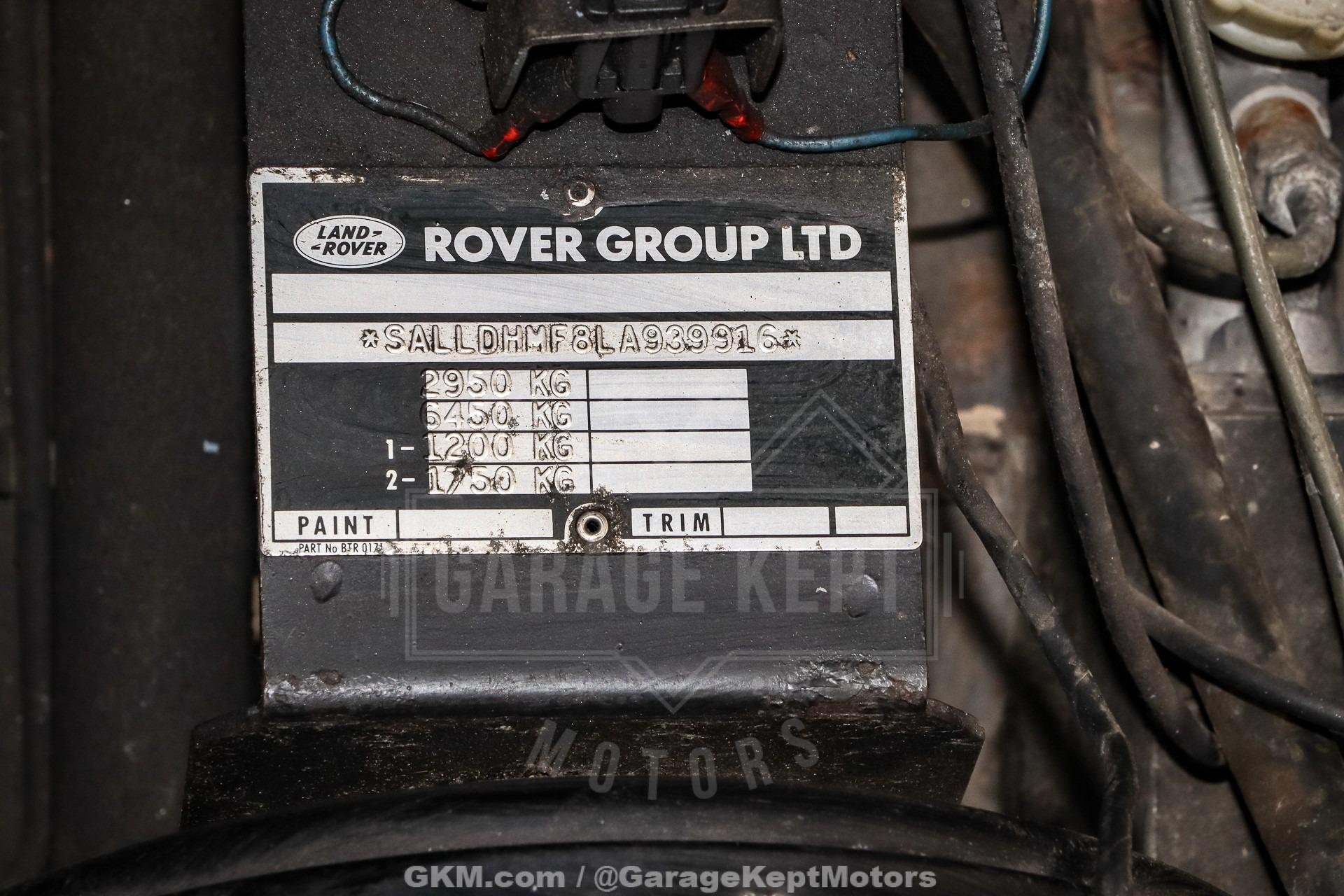 1994 Land Rover Defender 110