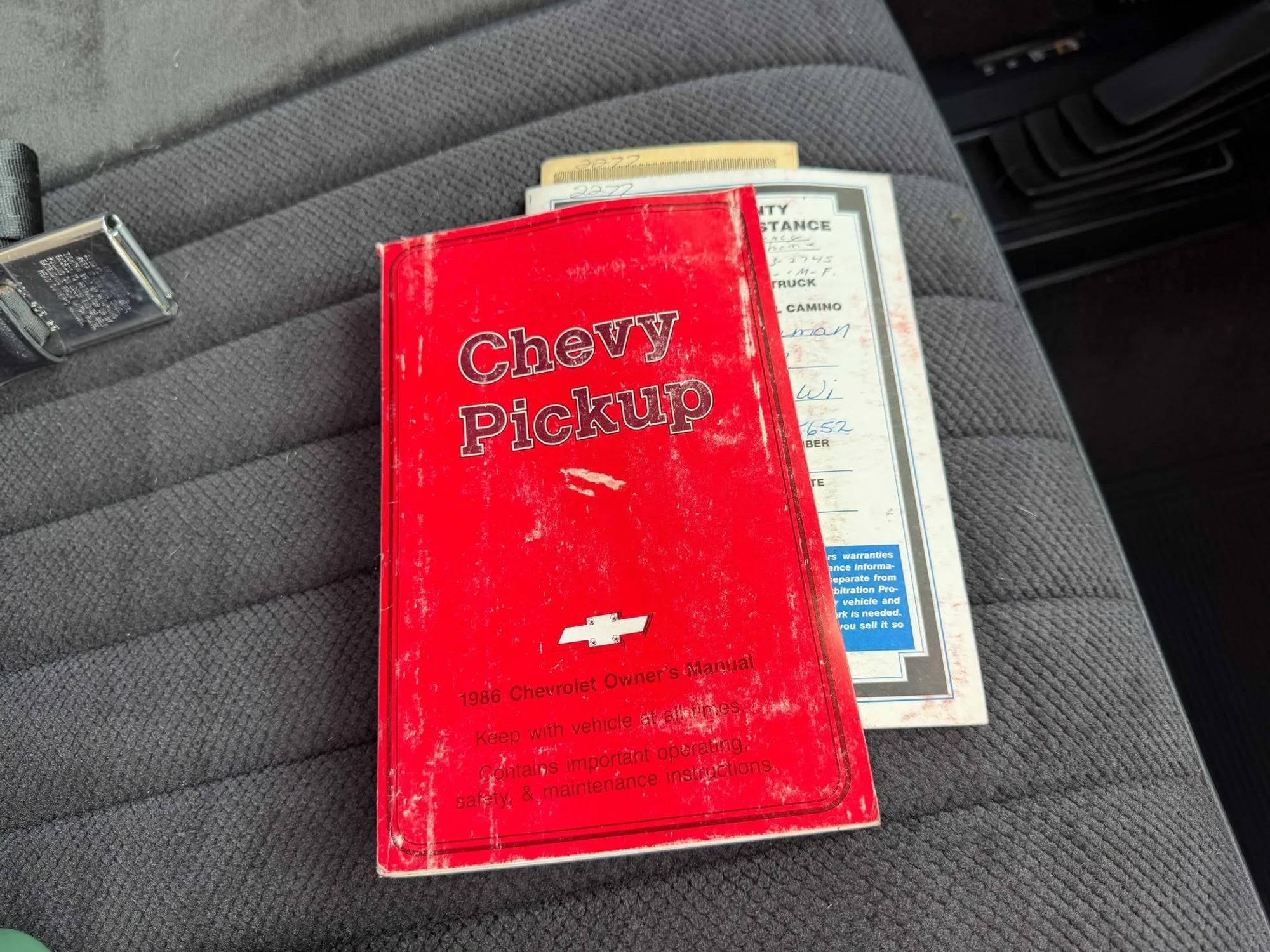 6.2L Detroit Diesel-Powered 1986 Chevrolet K20 Silverado Long Bed Pickup