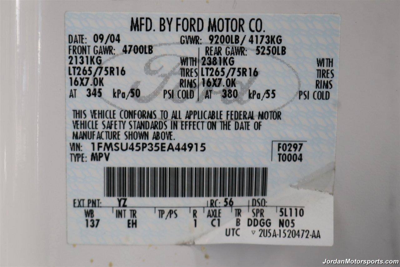 49k-Mile 2005 Ford Excursion Eddie Bauer