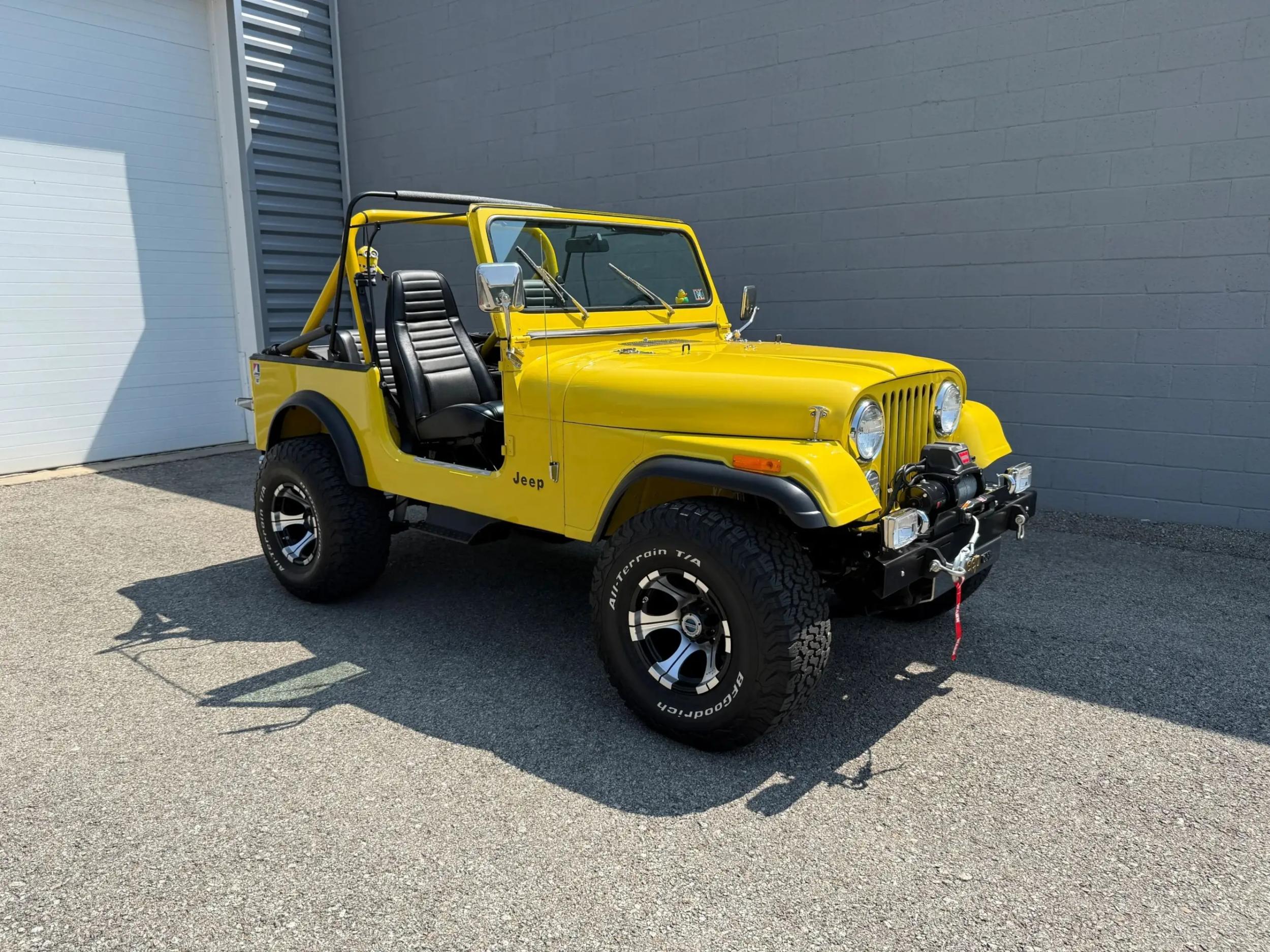 Refurbished 1979 Jeep CJ-7