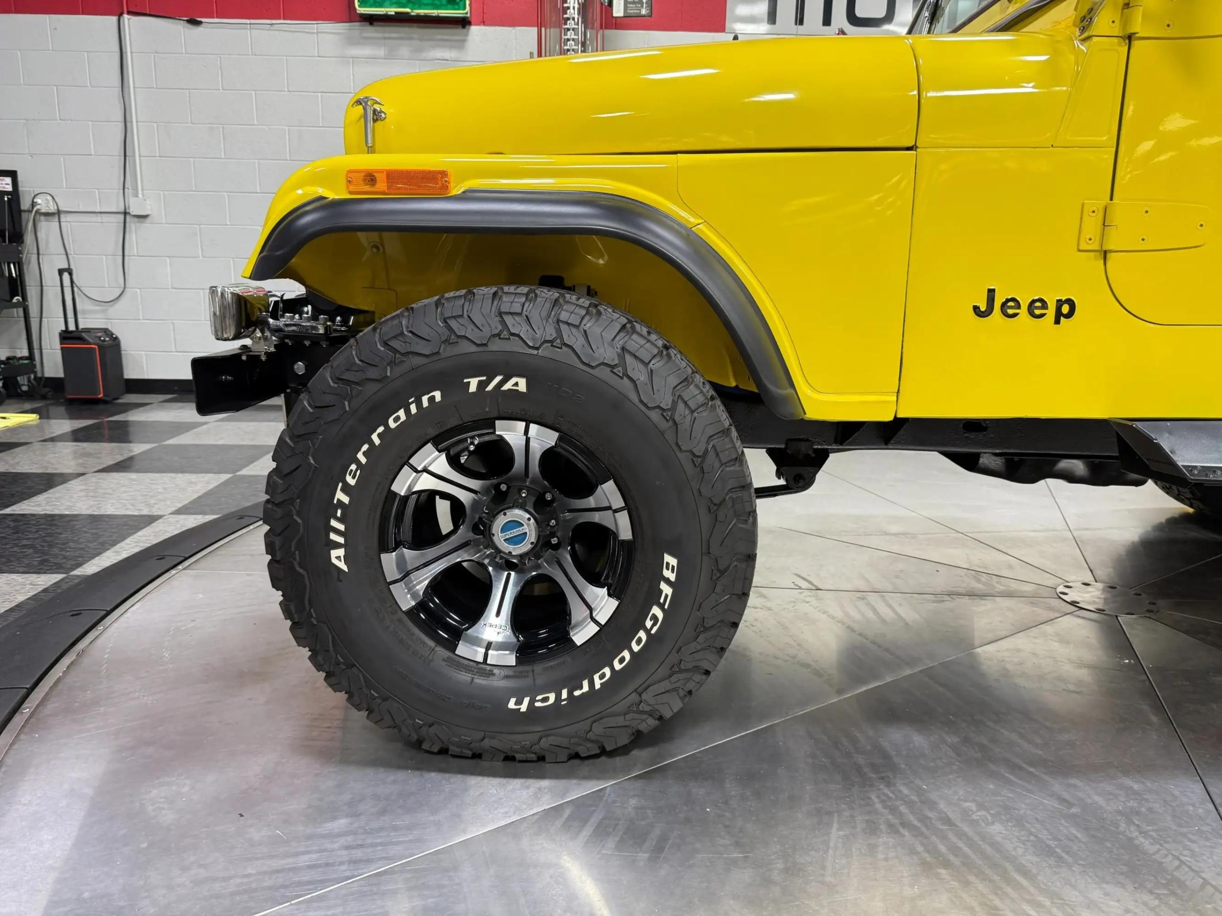 Refurbished 1979 Jeep CJ-7