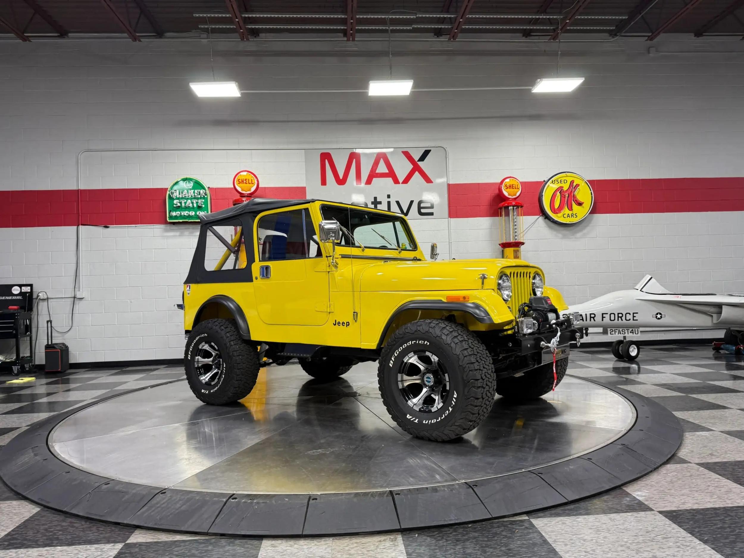 Refurbished 1979 Jeep CJ-7